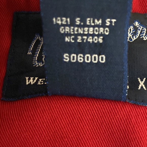 Wrangler Western Shirt. Red, White and Blue. Size XL - Picture 8 of 9